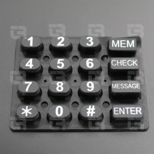 Security System Silicone keypad