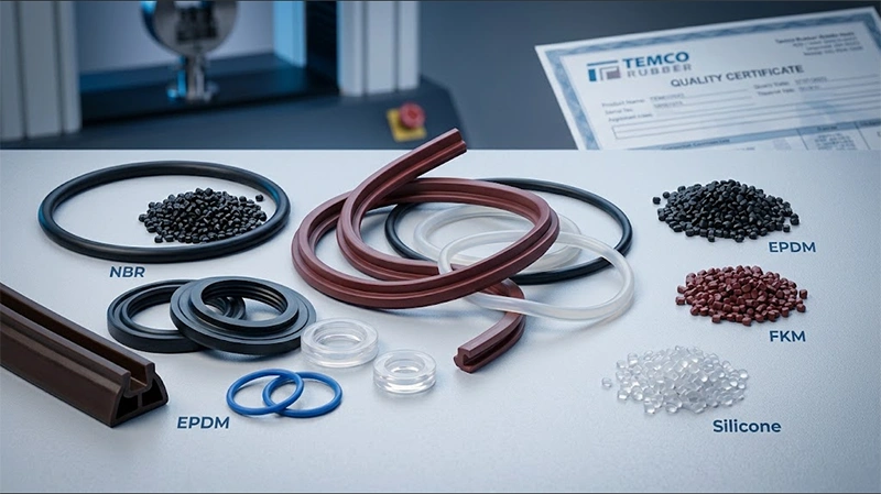 High Performance Silicone Rubber Material Grades for Gaskets