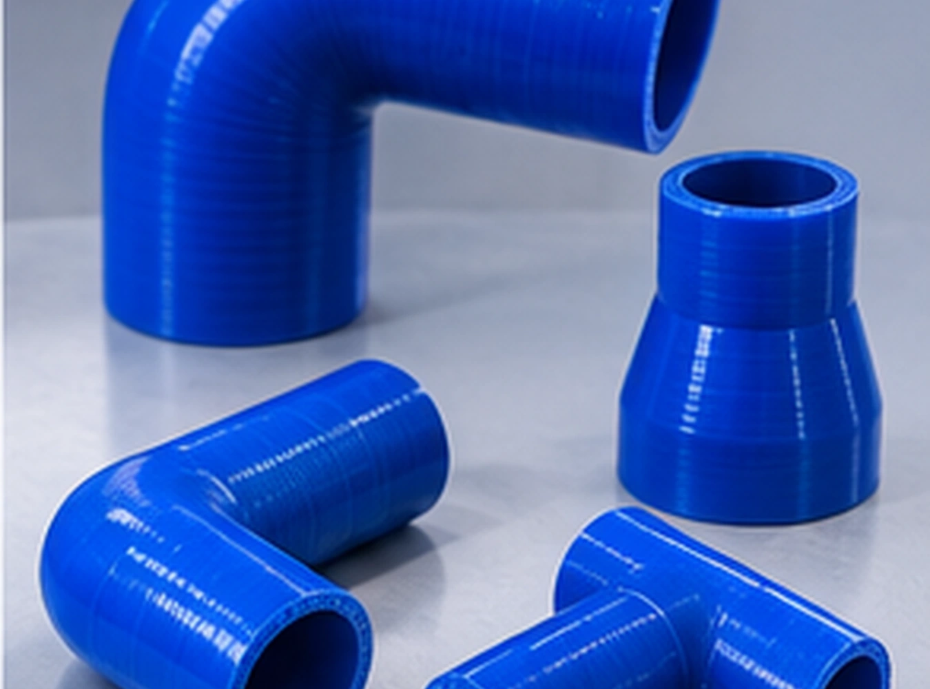 Custom Molded Silicone Elbows