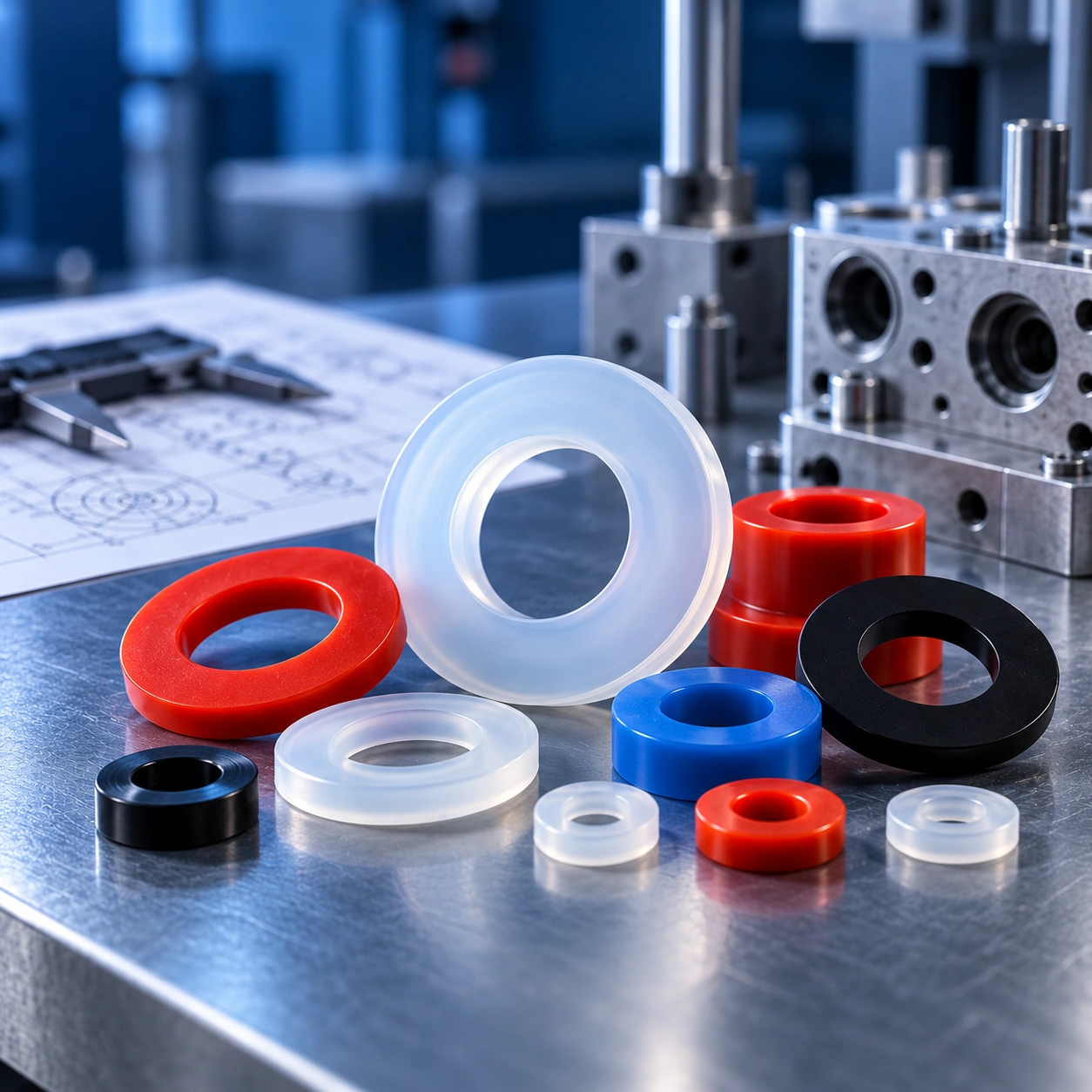Custom Silicone Washer Manufacturer and Supplier - Temco Rubber
