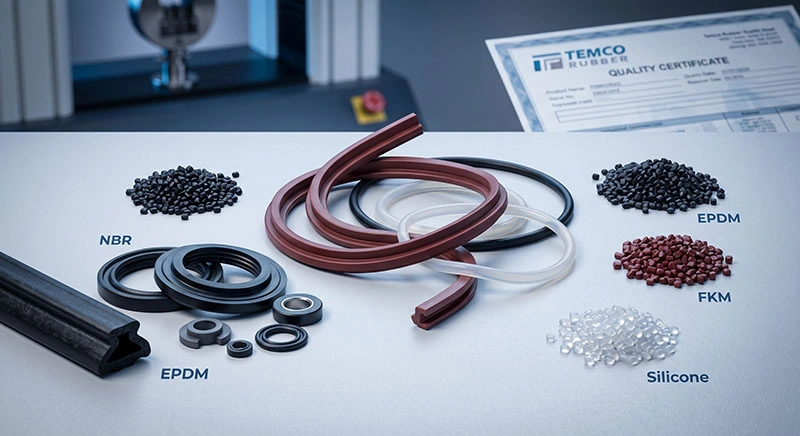 Elastomer Rubber Materials for Sealing Applications