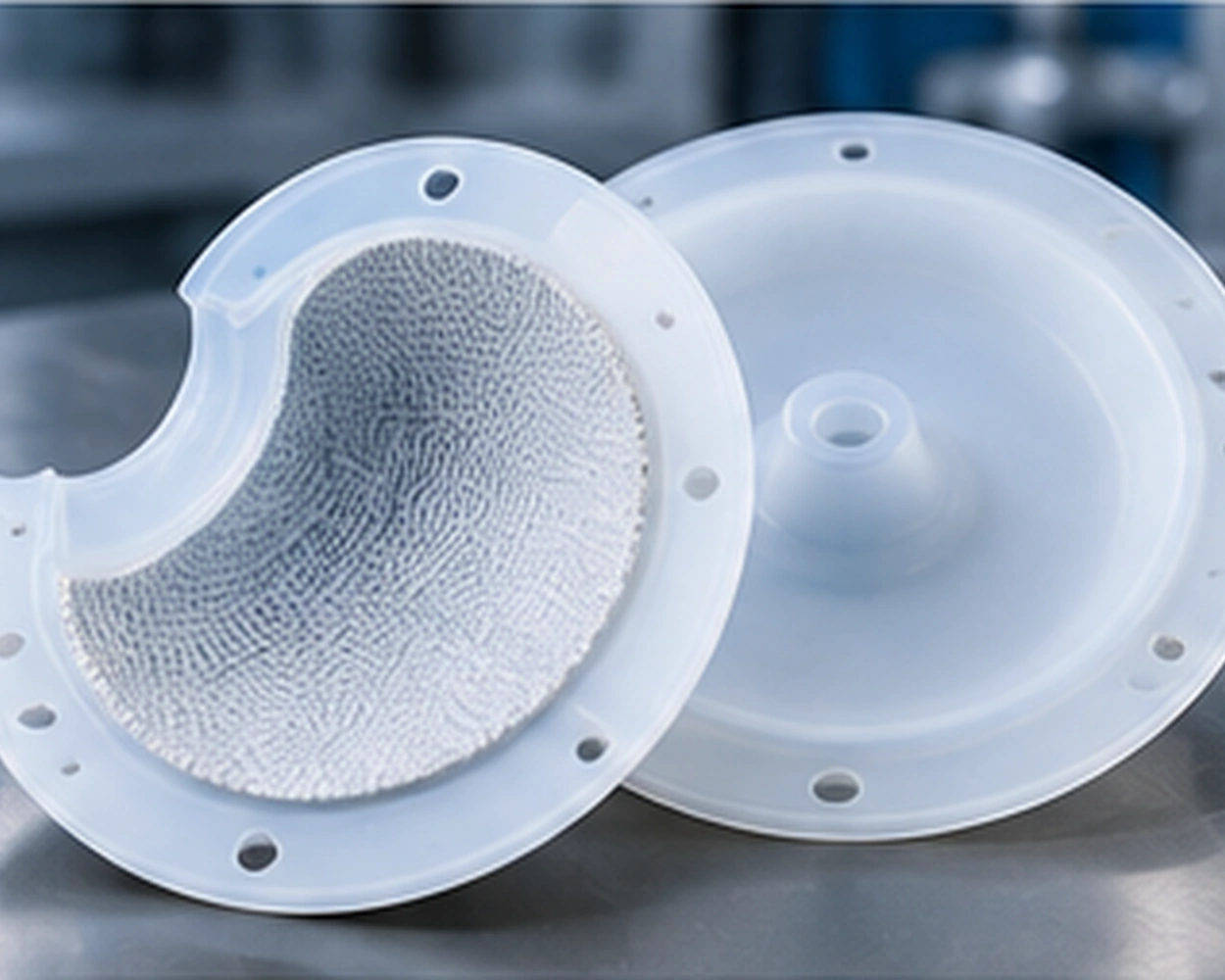 Fabric Reinforced Silicone Diaphragm