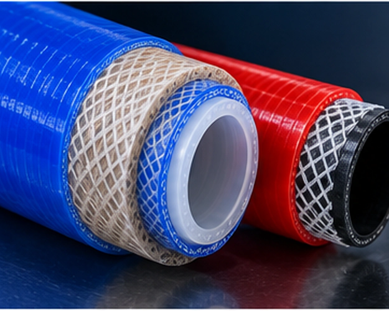 Reinforced Silicone Hose Construction
