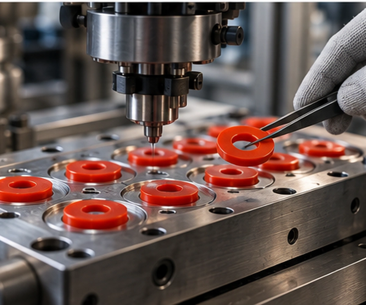 Precision Silicone Washer Manufacturing Process