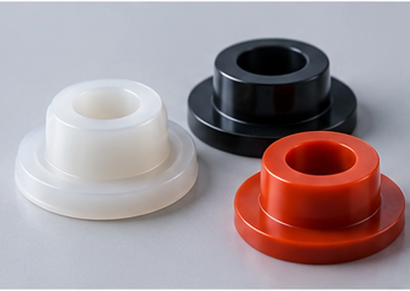 Custom Stepped Silicone Washers