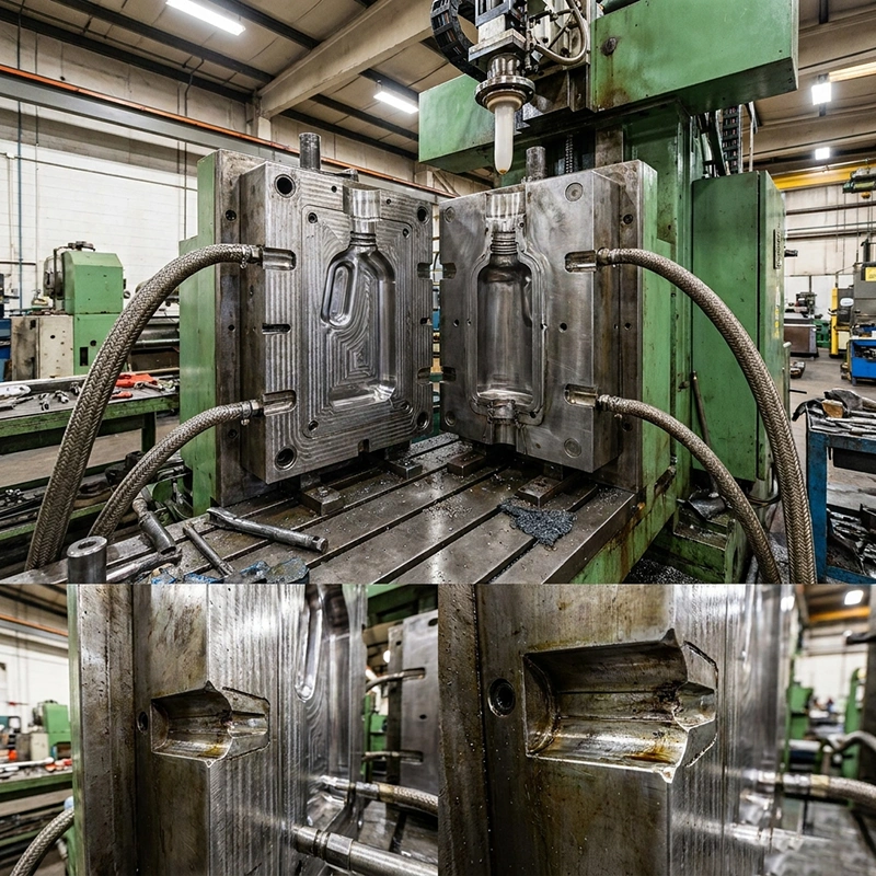 Extrusion Blow Molding Tooling for Polyethylene HDPE
