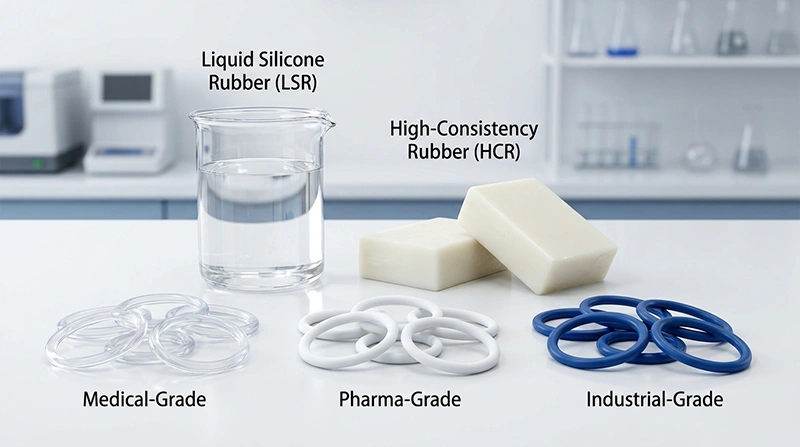 Silicone O-Ring Materials