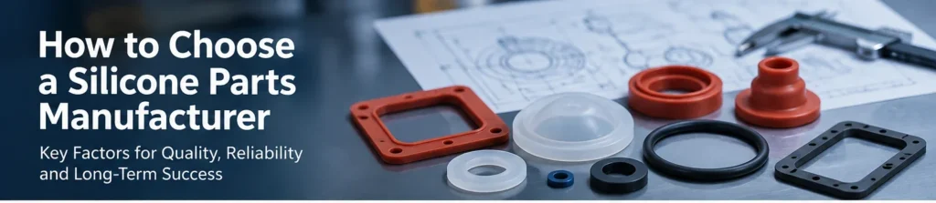 How to Choose a Silicone Parts Manufacturer